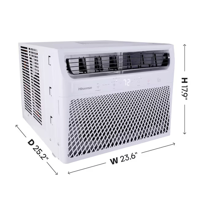 1000-Sq Ft Window Air Conditioner with Remote (230-Volt, 18000-BTU) Wi-Fi Enabled
