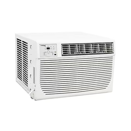 550-Sq Ft Window Air Conditioner with Heater with Remote (230-Volt; 12000-BTU)
