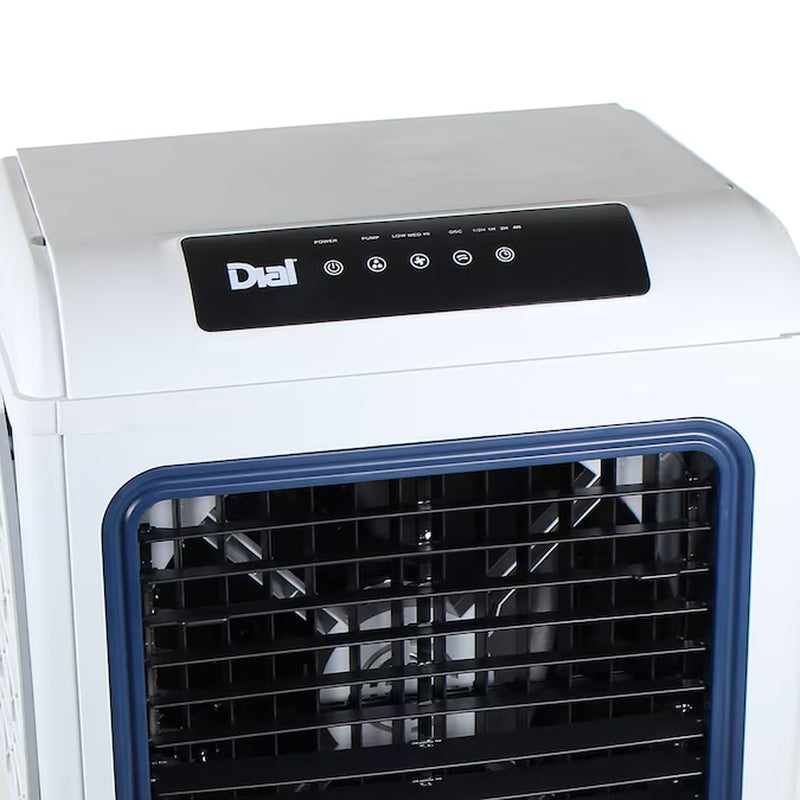 2200-CFM 3-Speed Indoor/Outdoor Portable Evaporative Cooler for 700-Sq Ft (Motor Included)