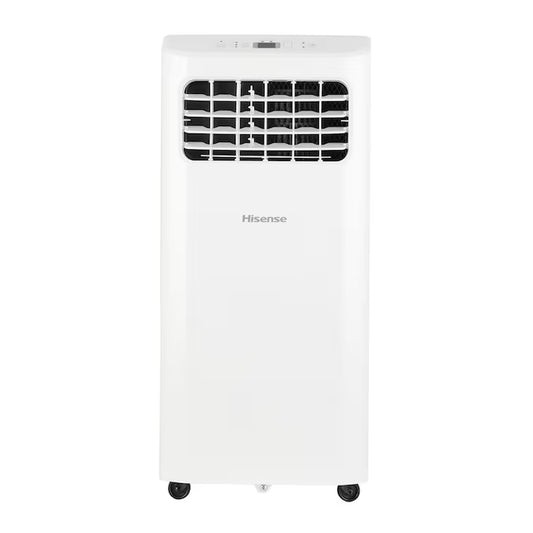 5000-BTU DOE (115-Volt) White Vented Portable Air Conditioner with Remote Cools 150-Sq Ft