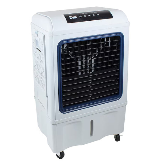 2200-CFM 3-Speed Indoor/Outdoor Portable Evaporative Cooler for 700-Sq Ft (Motor Included)