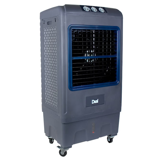 5300-CFM 3-Speed Indoor/Outdoor Portable Evaporative Cooler for 1650-Sq Ft (Motor Included)